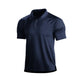 SOLID COLOR SHORT SLEEVE POLO SHIRT